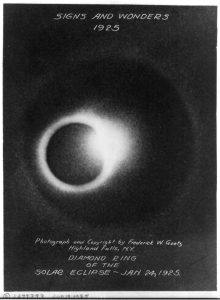 1925 Solar Eclipse by Frederick W. Goetz