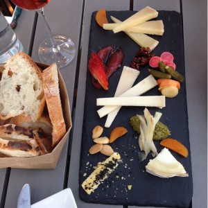 Our cheeseboard from Sona Creamery, DC